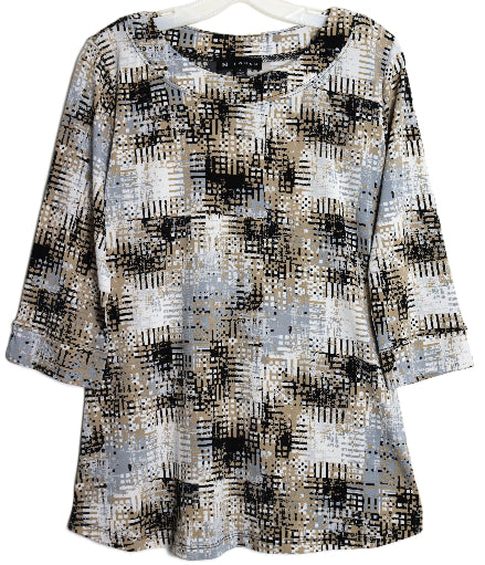 3/4 Sleeve Missy Size Top 41D4 image 2