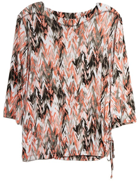 Southern Lady 3/4 Sleeve Missy Size Top 42F5