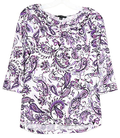 Southern Lady 3/4 Sleeve Missy Size Top 42G5