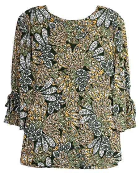 Southern Lady 3/4 Sleeve Missy Size Top 42G6