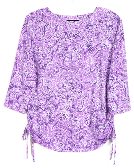 Southern Lady 3/4 Sleeve Missy Size Top 43K2