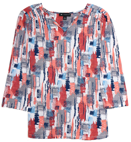 Southern Lady 3/4 Sleeve Missy Size Top 44H1