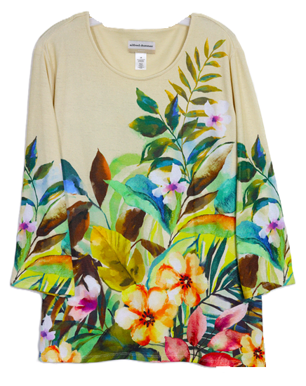 Alfred Dunner Plus Size Top 4865