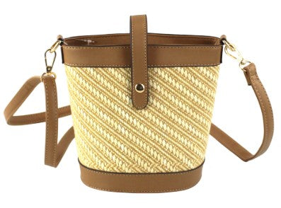 Woven Straw Purse 7887
