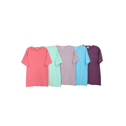 Solid Color Short Sleeve T-Shirt 808CWS