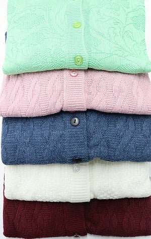 Acrylic Cardigan without Pockets 891