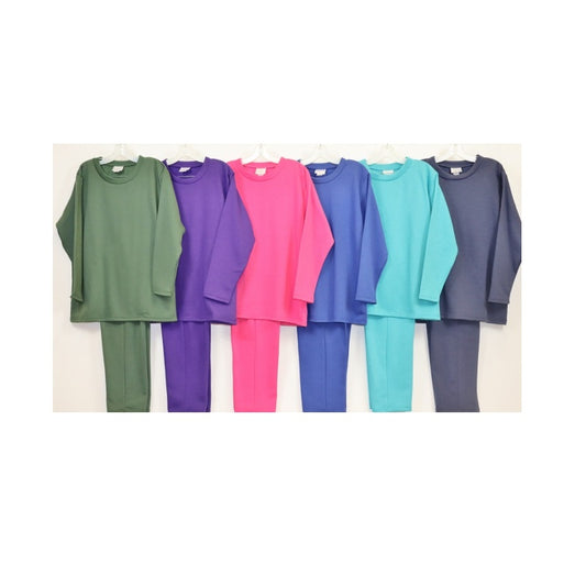 Screen Printed Fleece Set With Collar 924W/C