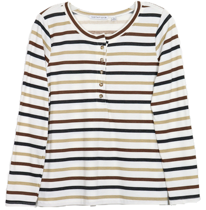 3/4 Sleeve Missy Size Top GV11178