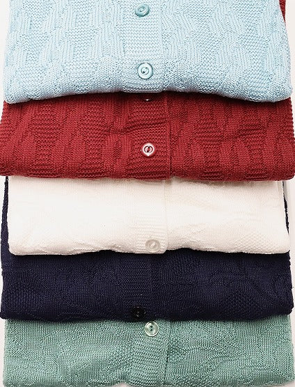 Acrylic Cardigan with Pockets 892