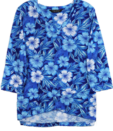 3/4 Sleeve Missy Size Top T6200