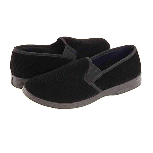 Men's Velour Slipper by Foamtreads™