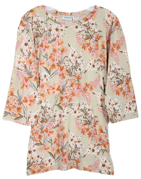 3/4 Sleeve Plus Size Top SS808