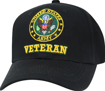 Military Ball Cap - Veteran: Army SUSARMV