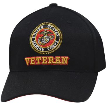 Military Ball Cap - Veteran: Marines SUSARMV