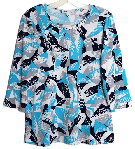 3/4 Sleeve Knit Top 41D9 image 1