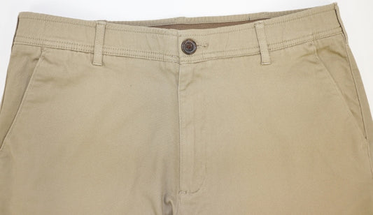 Men's Full Elastic Waist Pants With Belt Loops 112M image 1