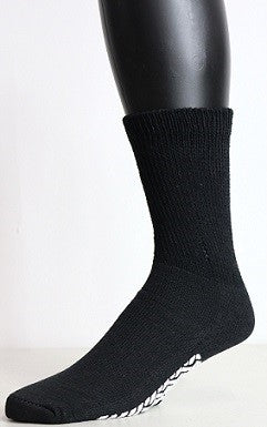 Men's Diabetic Crew Length Non-Skid Socks I-301