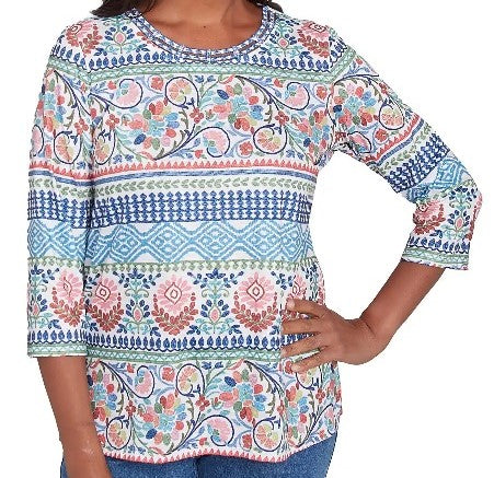 Alfred Dunner Plus Size Top 7869 image 0