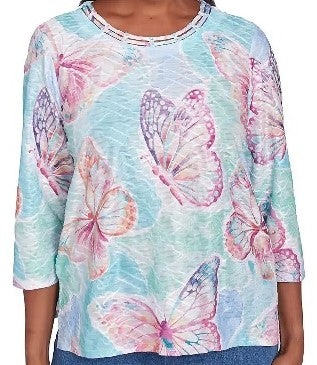 Alfred Dunner Plus Size Top 7854 image 0