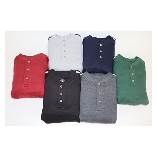 Men's Henley Fleece Set 131H
