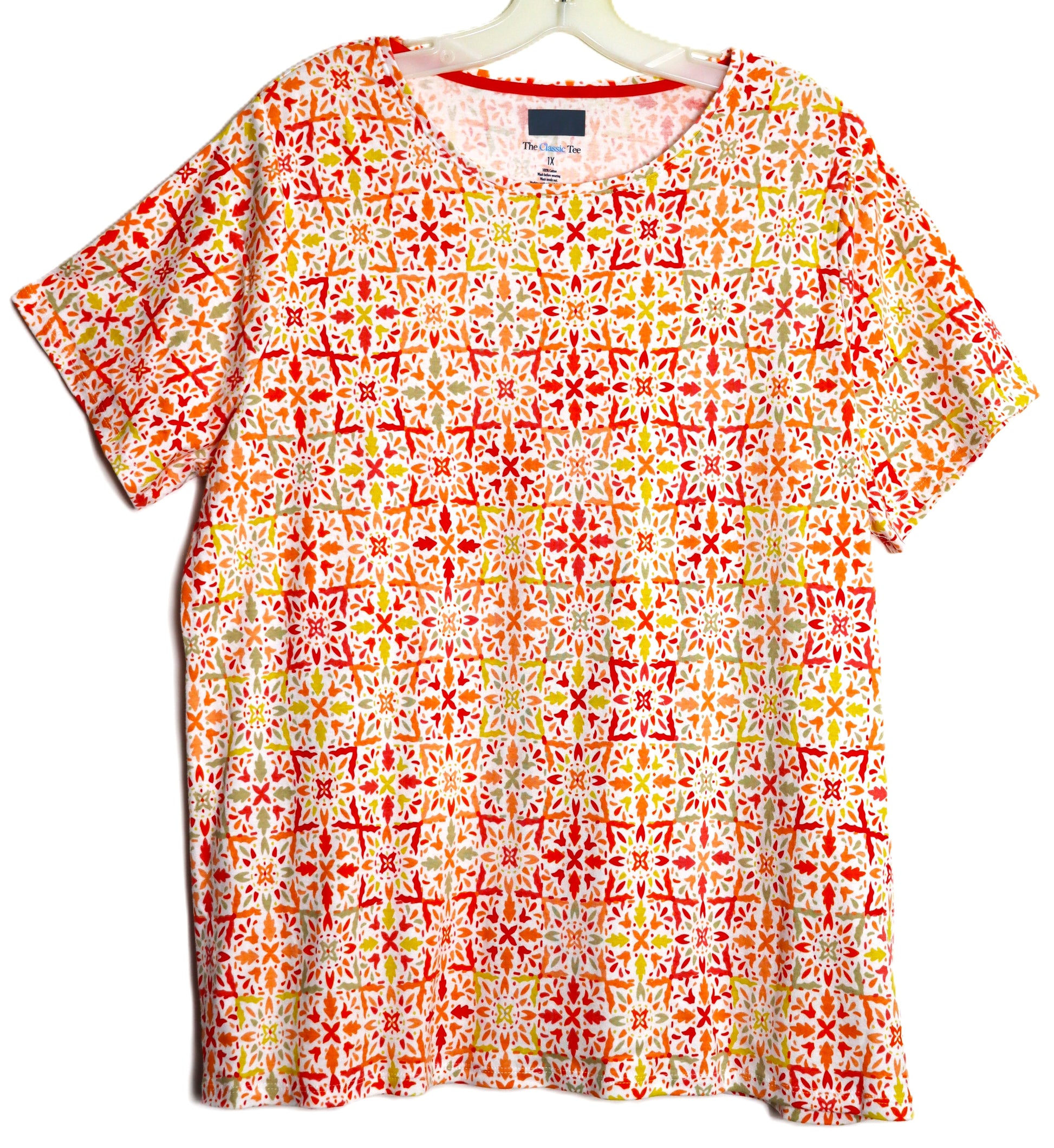 Short Sleeve Plus Size Top B114501 image 0
