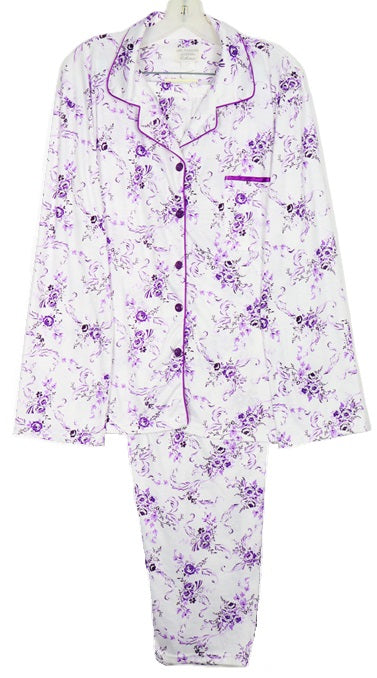 Long Sleeve Knit Pajamas 3108 image 1
