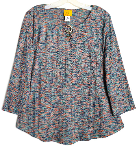 3/4 Sleeve Missy Size Top RR13172 image 0