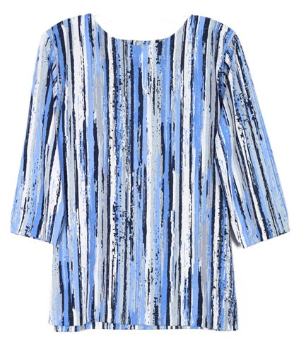 Southern Lady 3/4 Sleeve Plus Size Top 43C2