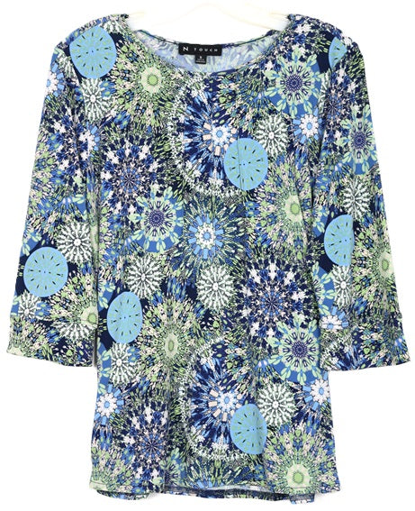 Southern Lady 3/4 Sleeve Missy Size Top 43D8