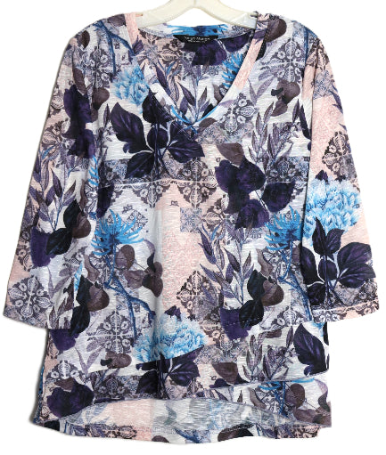3/4 Sleeve Missy Size Top T600 image 3