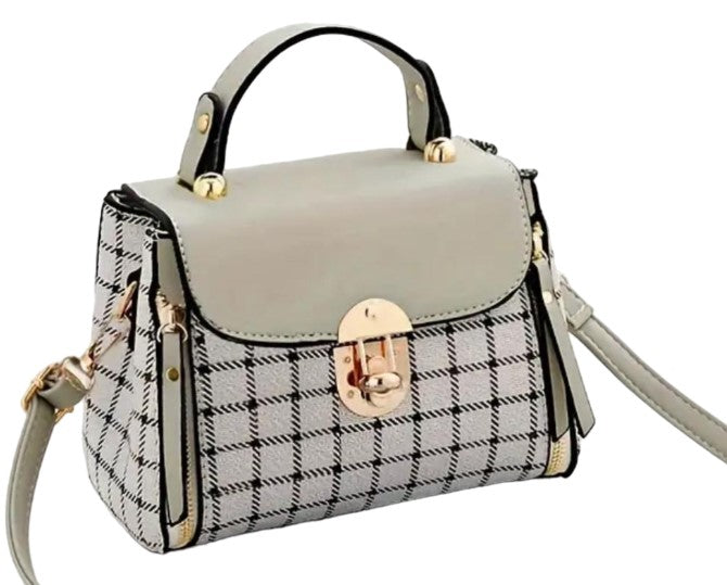 Plaid Purse 7372