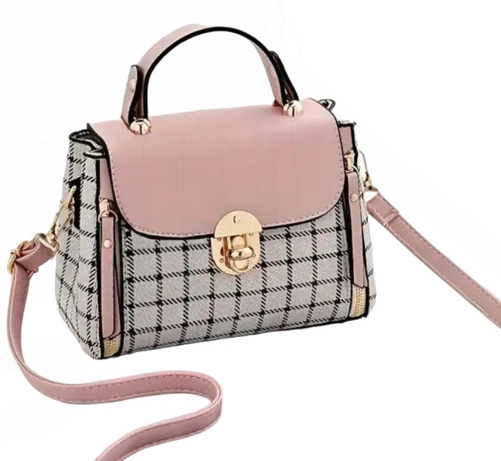 Plaid Purse 7372