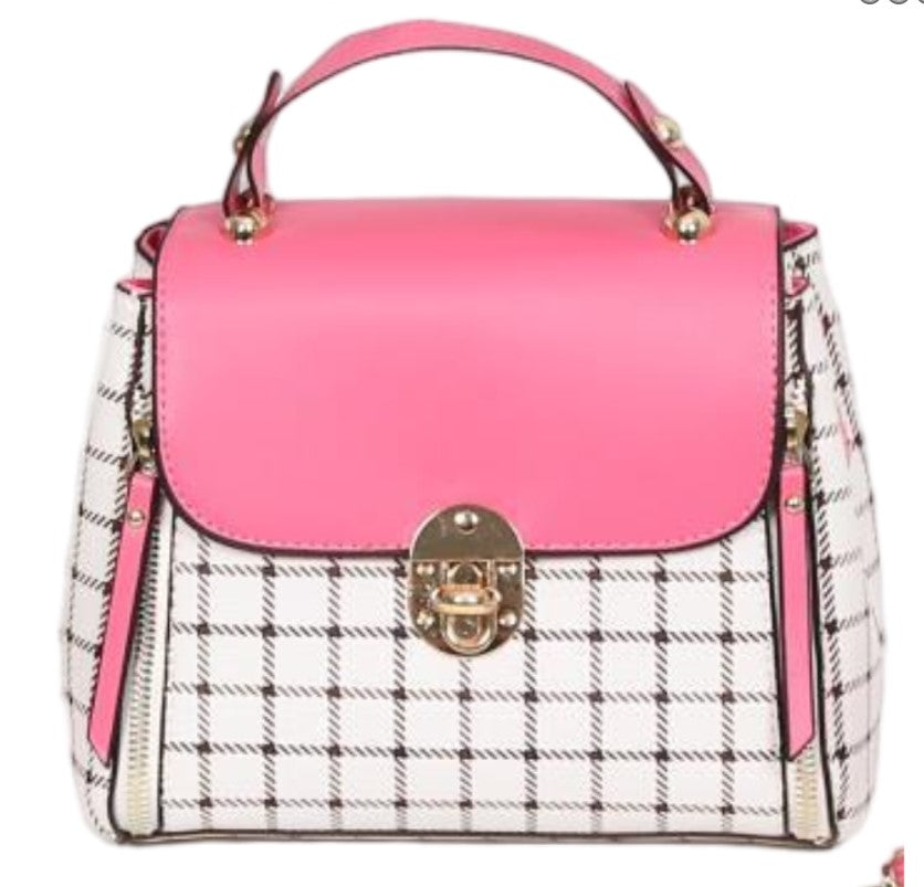 Plaid Purse 7372
