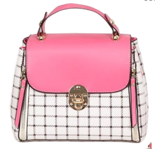 Plaid Purse 7372