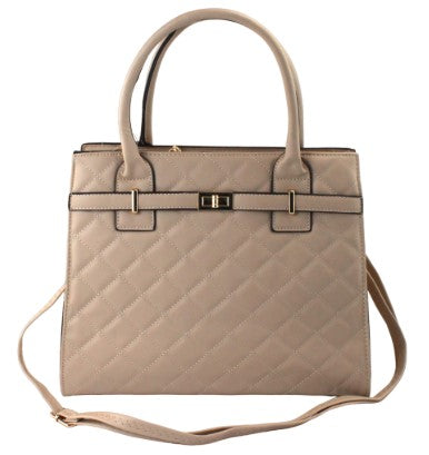 Diamond Quilted Leather Purse 7876