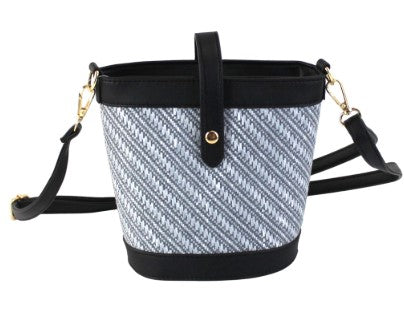 Woven Straw Purse 7887