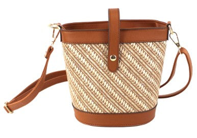 Woven Straw Purse 7887