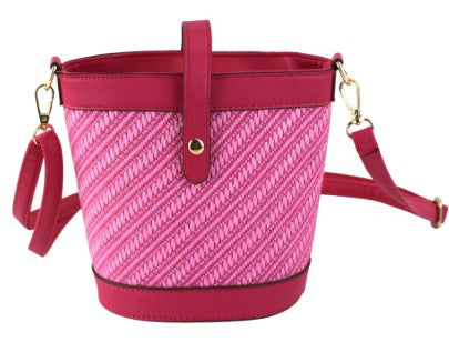 Woven Straw Purse 7887
