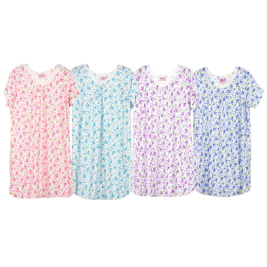 Short Sleeve Waltz Length Gown 805