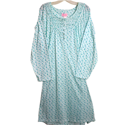 Long Sleeve Waltz Length Gown 651 image 2