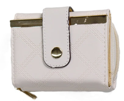 Quilted Zip Around Wallet A509