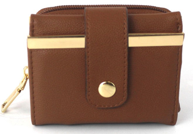 Quilted Zip Around Wallet A509