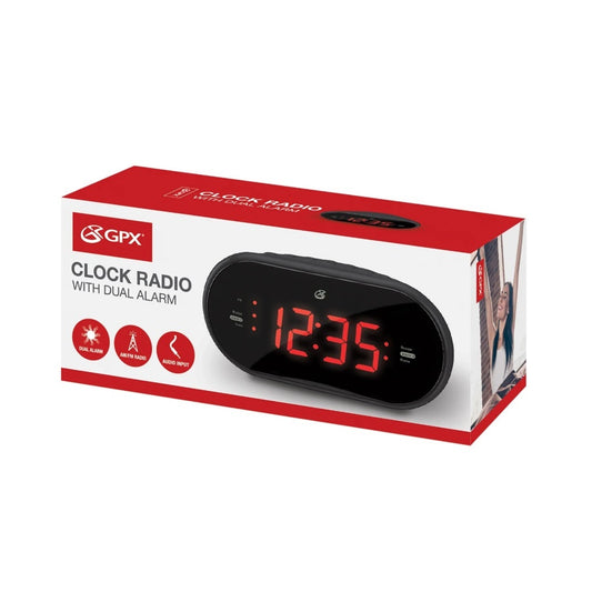 AM/FM Alarm Clock Radio  C253B