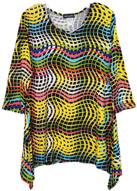 3/4 Sleeve Plus Size Top GL5002