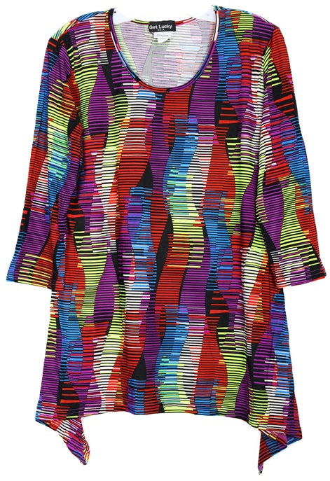 3/4 Sleeve Missy Size Top GL5003