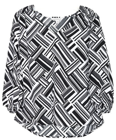 3/4 Sleeve Missy Size Top GV11114