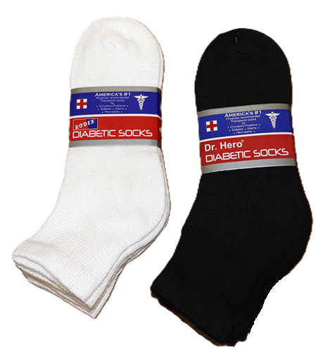 Women's Diabetic Low cut Socks - 3 Pack WHDCS