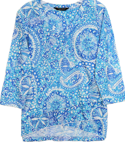 3/4 Sleeve Missy Size Top T6200