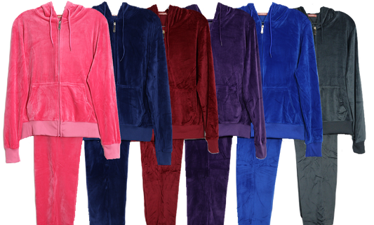 Women's Velour Set LJS207