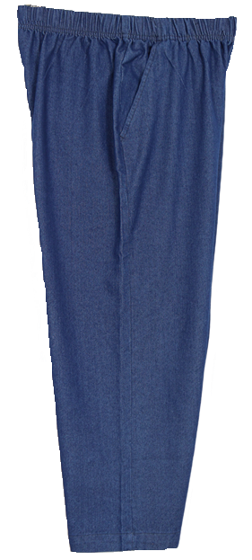 Ladies Denim Capris Plus Size 67482